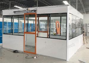 Quality 400LUX 0.45m/S Sandwich Panel Clean Room , 30kw Modular ISO 7 Cleanroom wholesale