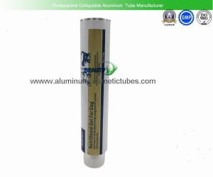 Quality Refillable Empty Aluminum Tubes , 100g Food Packaging Reusable Squeeze Tube wholesale
