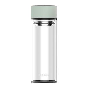 Quality Leakproof Double Wall Borosilicate Glass Tea Bottles Infuser For Green Tea wholesale