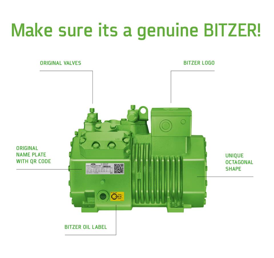 semi-hermetic refrigeration compressor condensing units