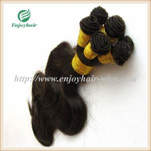 Quality Hand tied weaviing Malaysian virgin remy hair,body wave hair extension no shed no tangle wholesale