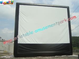 China Large Inflatable Projection Screen Outdoor Movie Theater For Christmas Decorations on sale