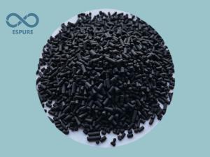 Quality 600mg/g Black Cylindrical Pellet Activated Carbon 4mm Coal Based wholesale