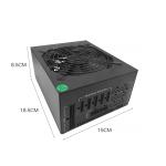 Full module 6 GPU 1600W 1800W Rig Case PSU 90plus+ gold PSU Switching Power