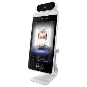 Quality 8 Inch LCD Display Auto 150cm Temperature Scanner Kiosk wholesale