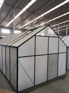 Quality 5cm Garden Machine Tools Spire Garden Aluminum Frame Solar Green House wholesale