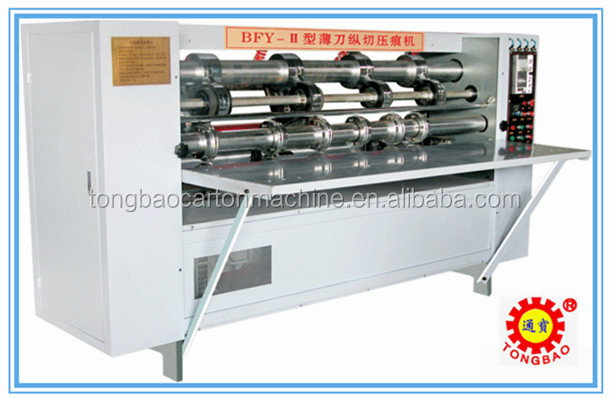 70mm Thin Knife Creasing Pressing Line Advanced Carton Box Making Machine Solution