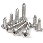SS304 316 Truss Pan Mushroom Umbrella Head Cross Wood Self Tapping Screw