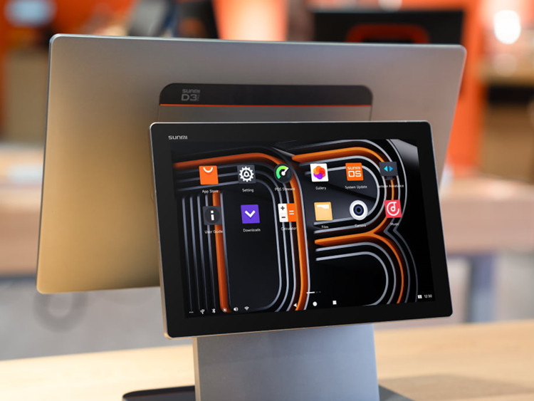 Bluetooth Connectivity Dual Screen POS Terminal Android For Lottery Industrial