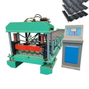 Quality 3-5m/Min Glazed Tile Cold Roll Forming Machine For Construction wholesale