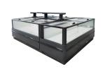 Frost Free Chest Freezer Supplier With Ultra Large Glass Window