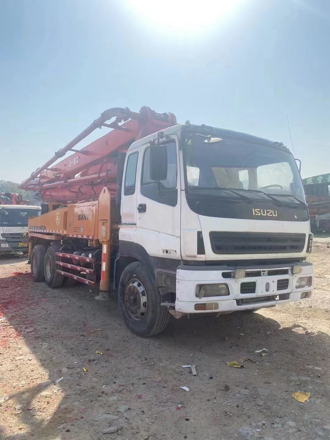 2011 Concrete Pump Truck 37m Heavy Equipment Concrete Boom Pump