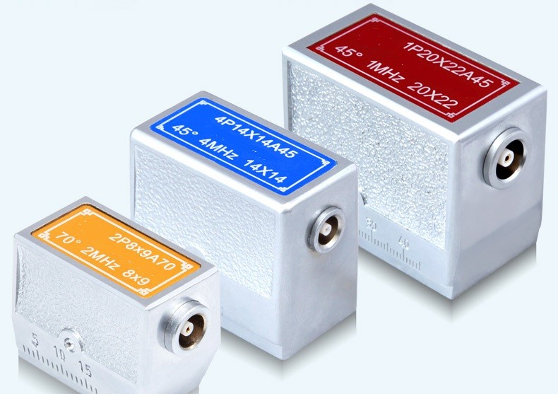 2MHz Ultrasonic Probe For Angle Beam Transducers / Dual Angle Transducers