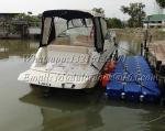 Plastic hdpe floating jetty for marine