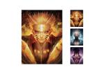 Eco - Friendly 30x40cm 0.6mm PET Flip Poster / Lenticular Image Printing