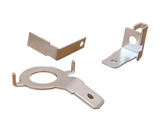 Custom Metal Terminal Stamping Connector Contact Q235,Cu,CuZn37 Surface plating