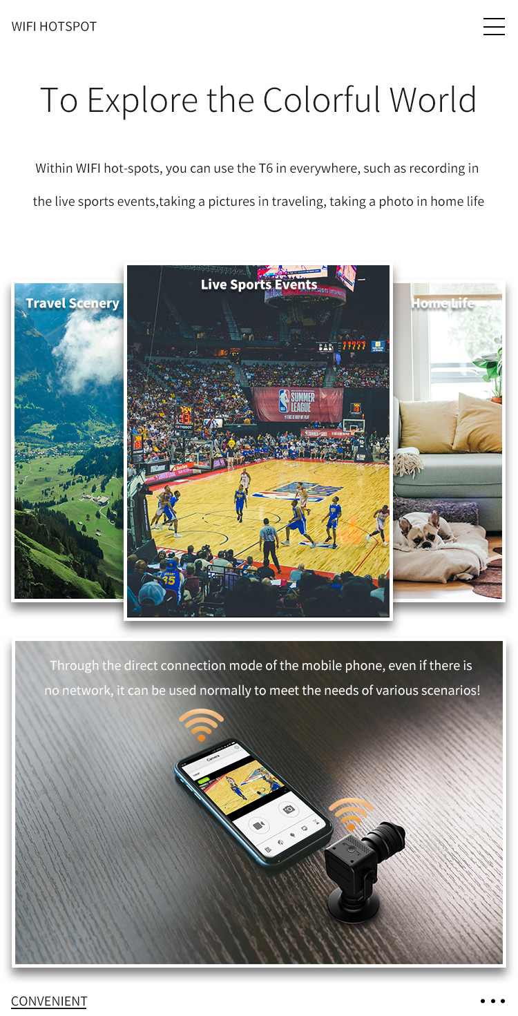 P2P 150M Wireless Spy Camera IP Network Surveillance For Wildlife Observation