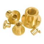 Golden Copper 2mm Pitch 8mm T8 Lead Screw Nut For 3D Printer