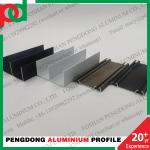 Anodized Color 6063 Aluminium Profiles For Sliding Wardrobe Doors
