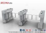 Gym Swing Barrier Gate Electronic Stainless Steel Turnstile Double Swing IP 54