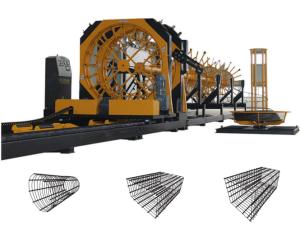 Quality Touch Screen Pile Cage Welding Equipment 21KW Rebar Cage Welding Machine ODM wholesale