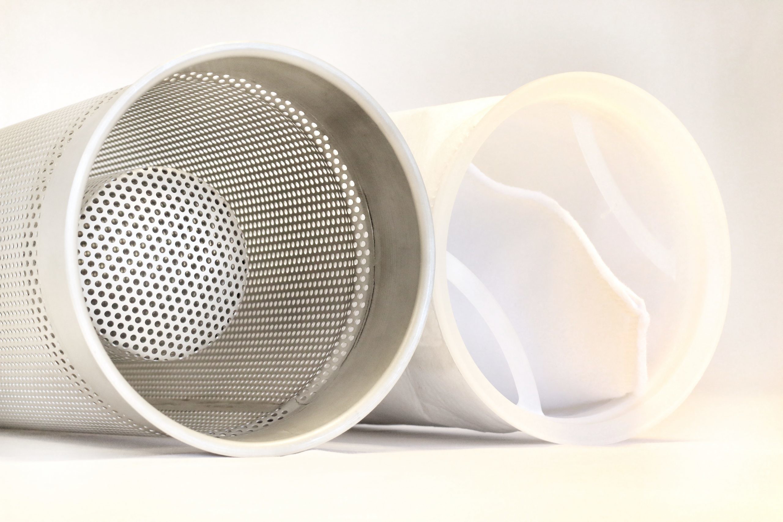 Fiber Woven Fabric Centrifuge Filter Bag PE PP PTFE For Various Industrial