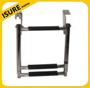 Telescoping transom ladder stainless steel for marine/marinehardware/ship/yacht