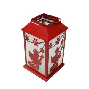 Quality anti rust 140*140*245mm metal Christmas Hurricane Lamp Windproof For Decoration wholesale