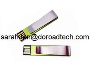 Quality High Quality Bookmark Clip Shape Metal USB Flash Drives True Capacity wholesale