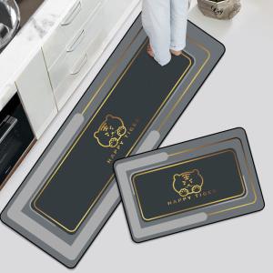 Quality Anti Slip Anti Oil Washable Kitchen Carpet Anti Fatigue Kitchen Runner 40*60 wholesale
