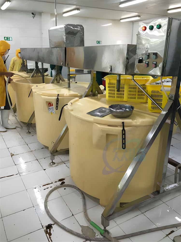 1000L large stainless steel vertical plastic particle color mixing machine electric mixer