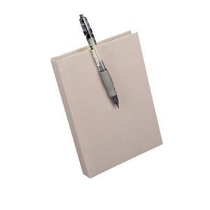 Quality 140x210MM Custom Hardcover Journal nature ivory paper soft touch cotton fabric cloth wholesale