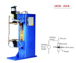 Quality Resistance Pneumatic Spot Welding Machine Metal Sheet Machinery DN Series wholesale