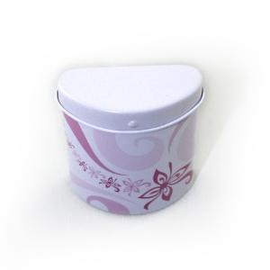 Quality small mint tin with hinged lid wholesale