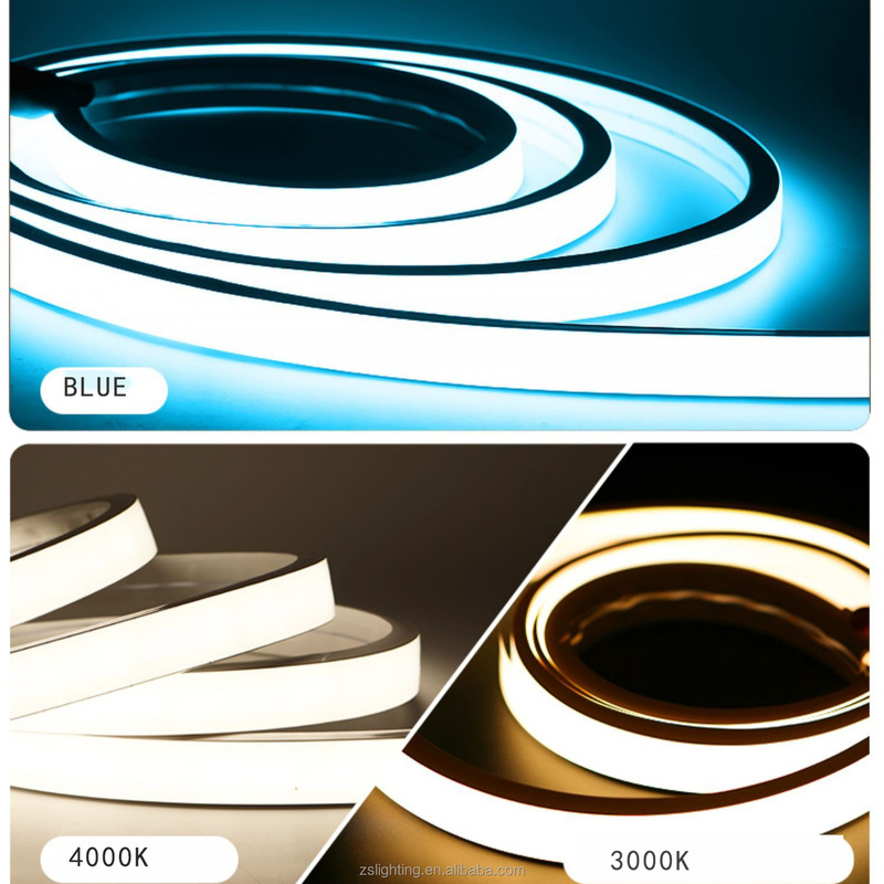 16.5FT / 5 Meter Spotless Silicone LED Channel System Recessed Flexible Tube With Milky White Cover Wider Track For 12mm Waterproof LED Strip Light