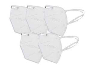 Quality Civil Protective 5 Ply Adult KN95 FDA CE Medical Face Masks wholesale