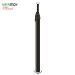 30m lockable pneumatic telescopic mast 300kg payloads-5.5m closed height-for