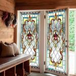 12mm Custom Stained Glass Panels CE Cathedral Window Glass