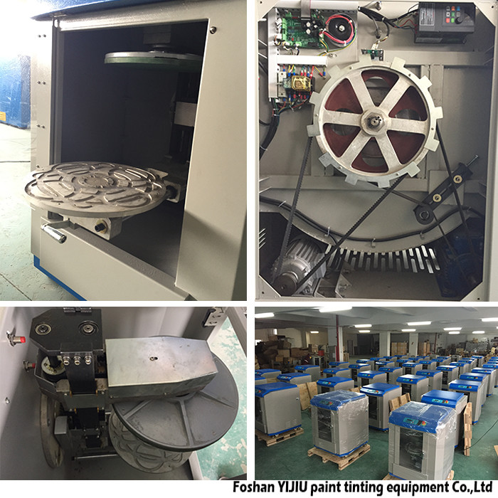 Viscous Liquid Paint Mixers And Shakers , 750W Automated Commercial Paint Shaker