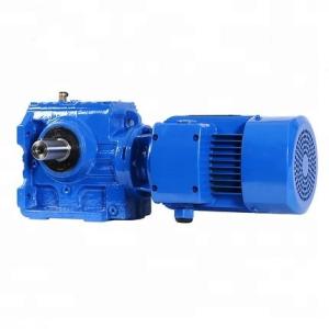 Quality K Series Bevel Helical Gear Motor Speed Reduction Gearbox Solid Hollow Shaft wholesale