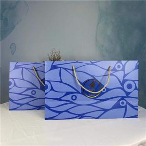 Quality Durable Recycled White Card Custom Printed Paper Bags wholesale