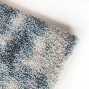 Quality Teddy Bear Sherpa Fleece Fabric 270gsm Super Soft Tie Dyed For Garments And Toys wholesale