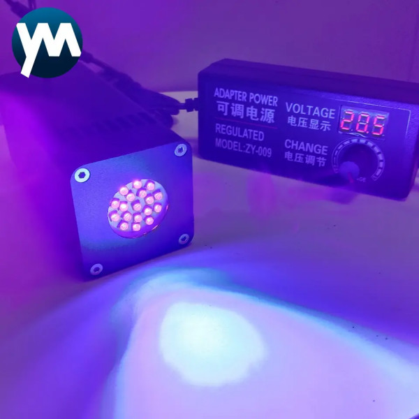 50W UV Portable Adapter Power Flashlight Lamp for Custom Car paint UV Printer ink