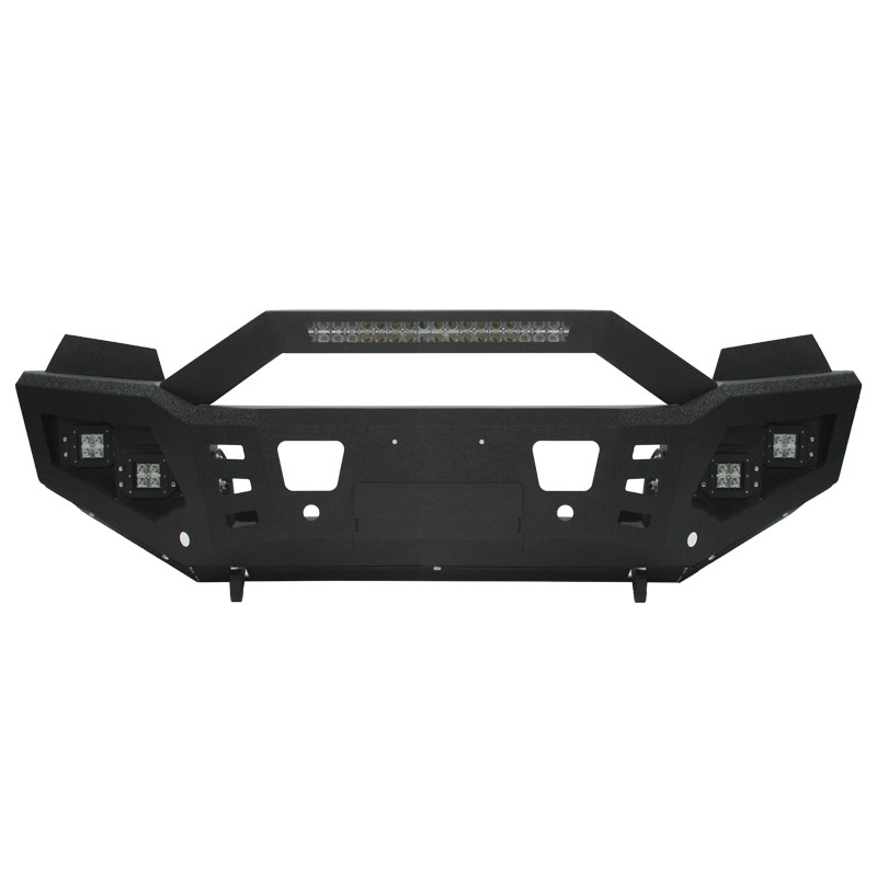 Factory Supply 4x4 Truck Front Bumper Steel Bull Bar For Ford Ranger Toyota Hulix Vigo Revo Rocco