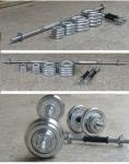 bear 20kg -100kg dumbbell ,barbell chrome adjustable for weightlifting