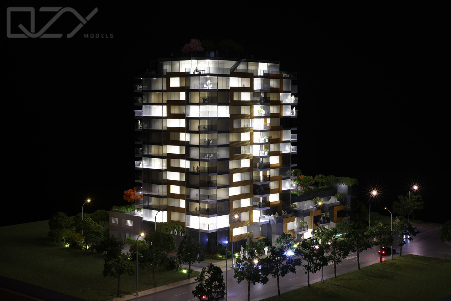 Westbank-1/100 Vancouver Richmond Appartment Model Architectural Physical Model