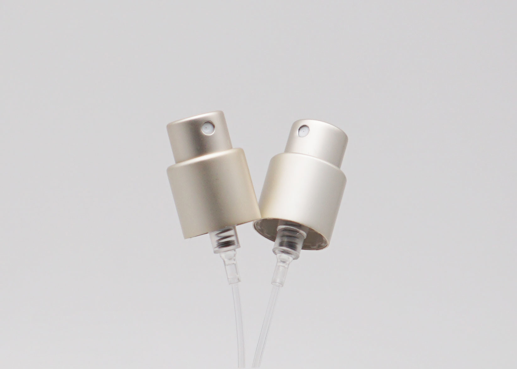ISO9001 FEA12 Matte Gold Travel Perfume Spray Pump Spill Proof