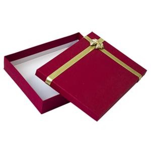 Quality Durable Custom Jewelry Boxes With Logo Bow Top And Base wholesale