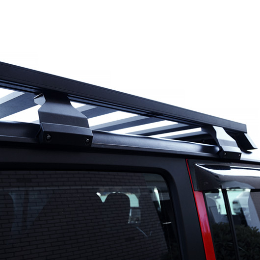 2000*1425*55mm Black Aluminum Alloy Roof Rack for Wrangler Long-Lasting Performance