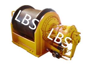 Quality High Efficient Hydraulic Crane Winch For Marines Grooved Drum Winch wholesale